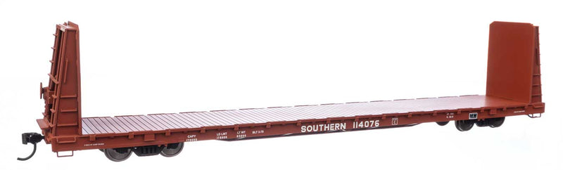 WalthersMainline 910-50610 68' Bulkhead Flatcar - Ready to Run -- Southern Railway