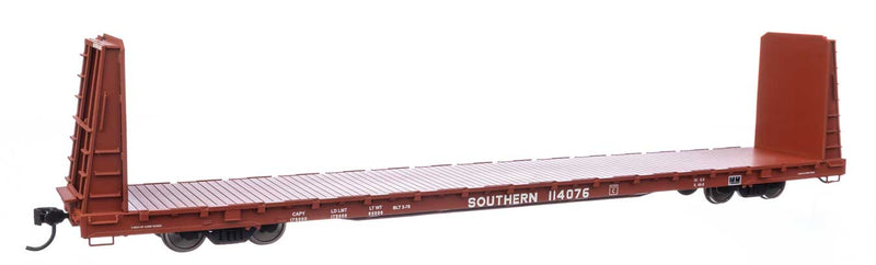 WalthersMainline 910-50610 68' Bulkhead Flatcar - Ready to Run -- Southern Railway