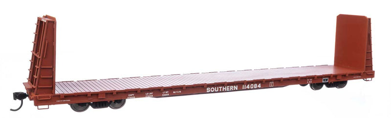 WalthersMainline 910-50611 68' Bulkhead Flatcar - Ready to Run -- Southern Railway