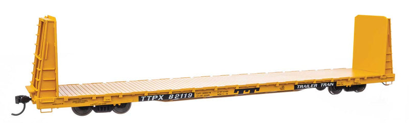 WalthersMainline 910-50617 68' Bulkhead Flatcar - Ready to Run -- TTPX