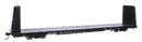 WalthersMainline 910-50619 68' Bulkhead Flatcar - Ready to Run -- Western Pacific(TM)