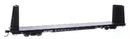 WalthersMainline 910-50621 68' Bulkhead Flatcar - Ready to Run -- Western Pacific(TM)