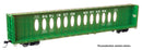 Walthers Mainline HO 910-50732 72' Centerbeam Flatcar with Opera Windows, Burlington Northern