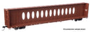 Walthers Mainline HO 910-50735 72' Centerbeam Flatcar with Opera Windows, BNSF