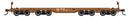 PREORDER Walthers Mainline HO 910-51018 66' Heavy-Duty 4-Truck Flatcar, Norfolk & Western