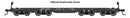 PREORDER Walthers Mainline HO 910-51021 66' Heavy-Duty 4-Truck Flatcar, Denver & Rio Grande Western