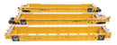 WalthersMainline 910-55812 NSC Articulated 3-Unit 53' Well Car - Ready to Run -- TTX DTTX