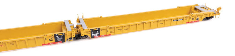 WalthersMainline 910-55813 NSC Articulated 3-Unit 53' Well Car - Ready to Run -- TTX DTTX