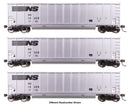 PREORDER Walthers Mainline HO 910-55917 50' Bethgon Coalporter Gondola 3-Pack, Norfolk Southern #10315, #10408, #10530