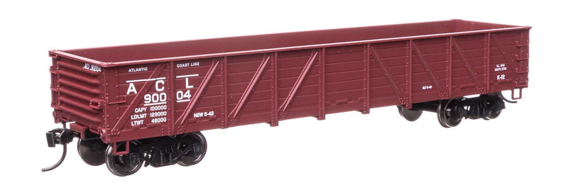 Walthers Mainline HO 910-56101 40' 50-Ton Drop Bottom Gondola, Atlantic Coast Line