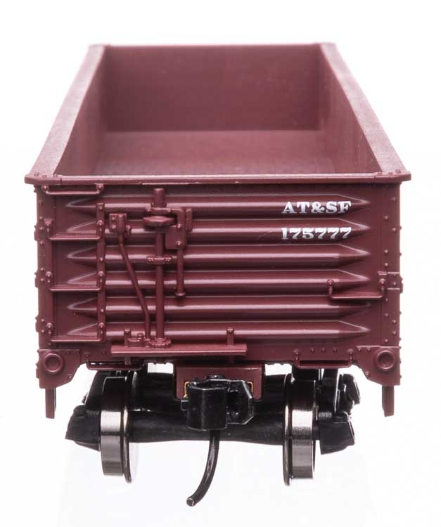 Walthers Mainline HO 910-56106 40' 50-Ton Drop Bottom Gondola, Atchison Topeka & Santa Fe