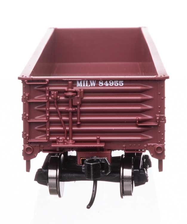 Walthers Mainline HO 910-56111 40' 50-Ton Drop Bottom Gondola, Milwaukee Road