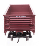 Walthers Mainline HO 910-56111 40' 50-Ton Drop Bottom Gondola, Milwaukee Road