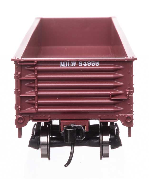 Walthers Mainline HO 910-56111 40' 50-Ton Drop Bottom Gondola, Milwaukee Road
