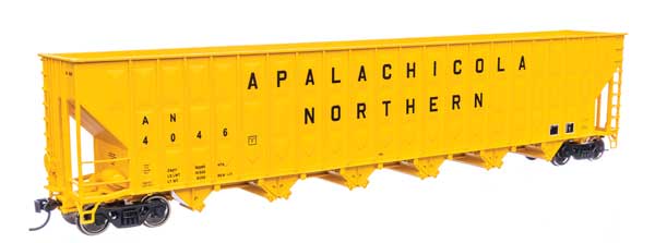 WalthersMainline 910-56301 HO Greenville 7,000 Cubic Foot Wood Chip Hopper - Ready to Run - Apalachicola Northern