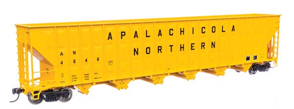 WalthersMainline 910-56301 HO Greenville 7,000 Cubic Foot Wood Chip Hopper - Ready to Run - Apalachicola Northern