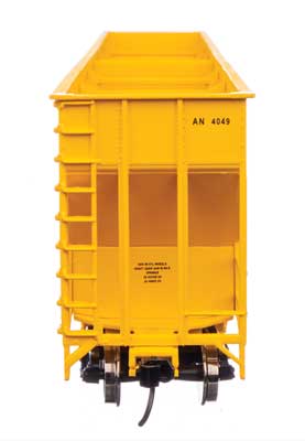 WalthersMainline 910-56302 HO Greenville 7,000 Cubic Foot Wood Chip Hopper - Ready to Run - Apalachicola Northern