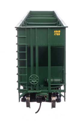 WalthersMainline 910-56304 HO Greenville 7,000 Cubic Foot Wood Chip Hopper - Ready to Run - Atlanta & St. Andrews Bay