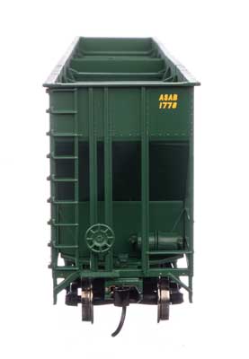 WalthersMainline 910-56305 HO Greenville 7,000 Cubic Foot Wood Chip Hopper - Ready to Run - Atlanta & St. Andrews Bay