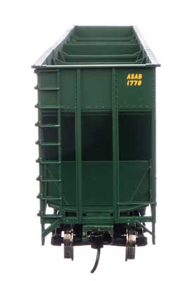 WalthersMainline 910-56305 HO Greenville 7,000 Cubic Foot Wood Chip Hopper - Ready to Run - Atlanta & St. Andrews Bay