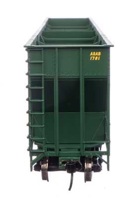 WalthersMainline 910-56306 HO Greenville 7,000 Cubic Foot Wood Chip Hopper - Ready to Run - Atlanta & St. Andrews Bay