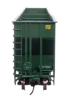 WalthersMainline 910-56307 HO Greenville 7,000 Cubic Foot Wood Chip Hopper - Ready to Run - Atlanta & St. Andrews Bay