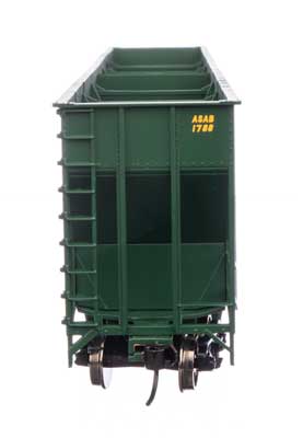 WalthersMainline 910-56307 HO Greenville 7,000 Cubic Foot Wood Chip Hopper - Ready to Run - Atlanta & St. Andrews Bay