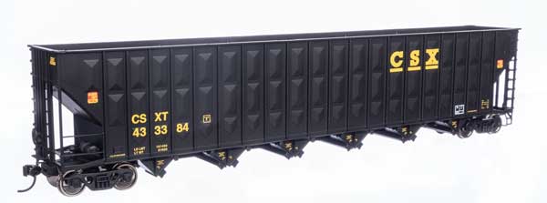 WalthersMainline 910-56310 HO Greenville 7,000 Cubic Foot Wood Chip Hopper - Ready to Run - CSX