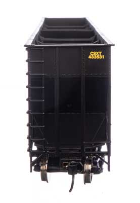 WalthersMainline 910-56313 HO  Greenville 7,000 Cubic Foot Wood Chip Hopper - Ready to Run - CSX