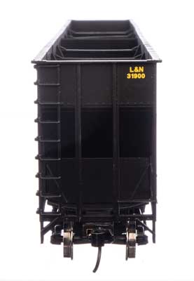 WalthersMainline 910-56314 HO Greenville 7,000 Cubic Foot Wood Chip Hopper - Ready to Run - Louisville & Nashville