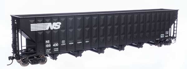 WalthersMainline 910-56319 HO Greenville 7,000 Cubic Foot Wood Chip Hopper - Ready to Run - Norfolk Southern