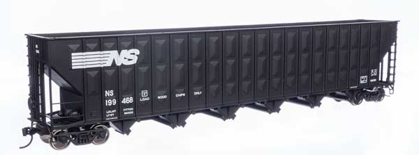 WalthersMainline 910-56321 HO Greenville 7,000 Cubic Foot Wood Chip Hopper - Ready to Run - Norfolk Southern