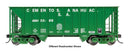 PREORDER Walthers Mainline HO 910-56637 34' 100-Ton 2-Bay Hopper, Cementos