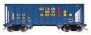 PREORDER Walthers Mainline HO 910-56640 34' 100-Ton 2-Bay Hopper, Golden West