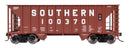 PREORDER Walthers Mainline HO 910-56644 34' 100-Ton 2-Bay Hopper, Southern Railway
