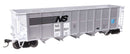 Walthers Mainline HO 910-56877 50' RD-4 Hopper 3-Pack, Norfolk Southern