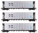 Walthers Mainline HO 910-56882 50' RD-4 Hopper 3-Pack, Virginia Power VAPX