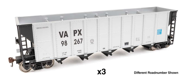 PREORDER WalthersMainline 910-56882 HO 50' RD-4 Hopper 3-Pack - Ready to Run -- Virginia Power VAPX