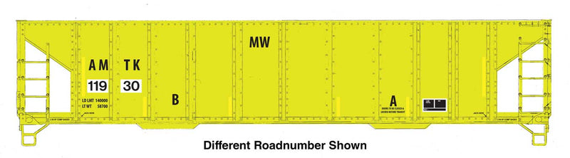 PREORDER WalthersMainline 910-57004 HO 41' Ballast Hopper  - Ready to Run -- Amtrak(R)