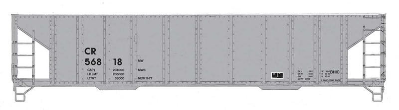 PREORDER WalthersMainline 910-57013 HO 41' Ballast Hopper  - Ready to Run -- Conrail
