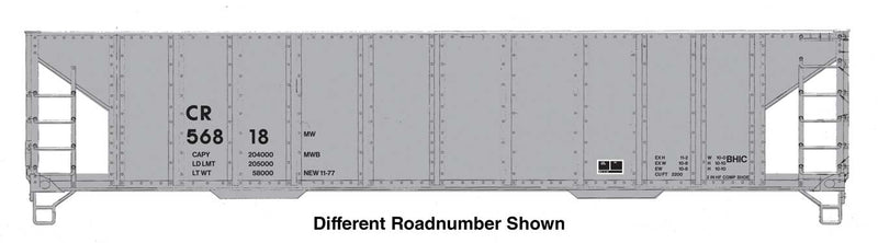 PREORDER WalthersMainline 910-57015 HO 41' Ballast Hopper  - Ready to Run -- Conrail