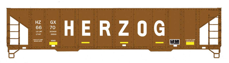 PREORDER WalthersMainline 910-57021 HO 41' Ballast Hopper  - Ready to Run -- Herzog