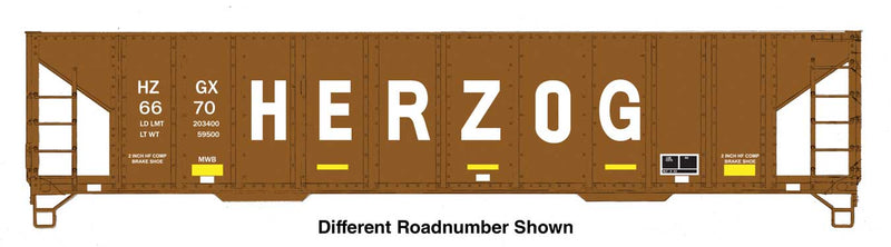 PREORDER WalthersMainline 910-57024 HO 41' Ballast Hopper  - Ready to Run -- Herzog