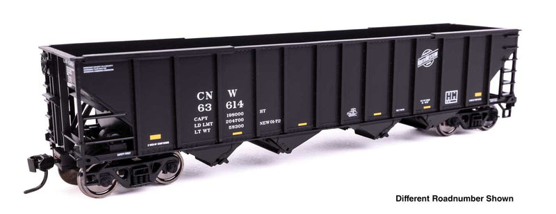 PREORDER WalthersMainline 910-57807 HO 100-Ton 4-Bay Hopper - Ready to Run -- Chicago & North Western(TM)