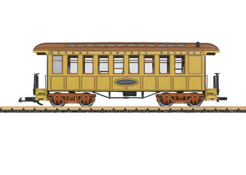 LGB G L36830 Wood Coach, Nevada Central Railroad "Silver State"