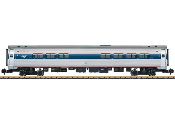 PREORDER LGB G L31204 Amfleet Club/Food Service with Lighting, Amtrak