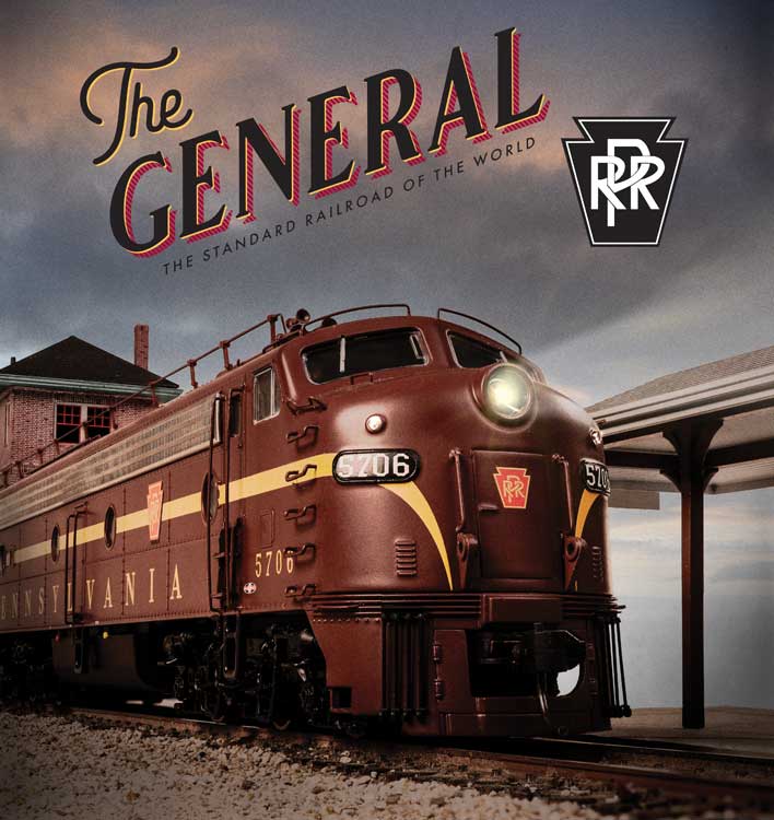 Walthers 920-9752 The General -- Deluxe #1 -Car #13- 85' American Car & Foundry Pennsylvania-Style P85b Coach #4079- HO