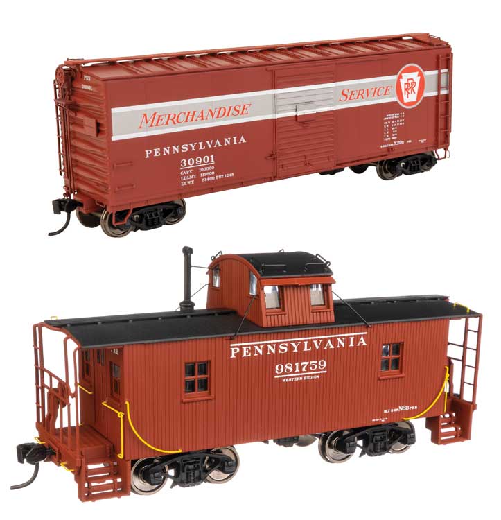 WalthersProto 920-901 Pennsylvania Railroad Merchandise Service Freight Train -- Pennsylvania Railroad Set