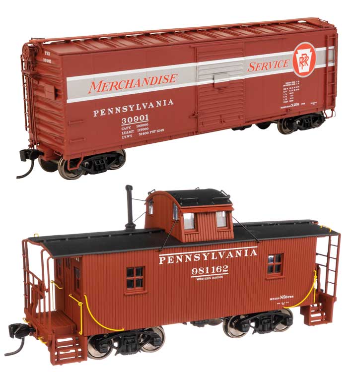 WalthersProto 920-902 Pennsylvania Railroad Merchandise Service Freight Train -- Pennsylvania Railroad Set