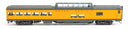 WalthersProto 920-9217 HO 85' ACF Observation Dome Lounge - Ready to Run - Standard - Union Pacific(R) (Armour Yellow, gray; City of Portland Tail Sign)
